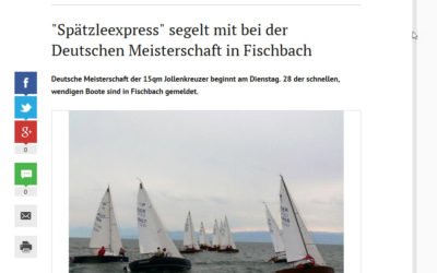 Vorberichte in der Presse zum IDM am Bodensee